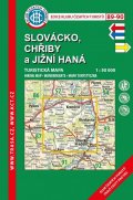 neuveden: KČT 89-90 Slovácko, Chřiby, Jižní Haná 1:50 000 / Turistická mapa