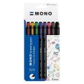 neuveden: Tombow Fineliner MONO drawing pen set, 0,35mm - 8ks