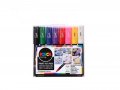 neuveden: POSCA Sada akrylových popisovačů - mix barev 8 ks