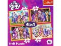 neuveden: Puzzle My Little Pony: Seznamte se s poníky 4v1 (35,48,54,70 dílků)