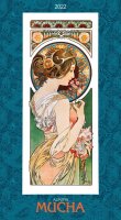 neuveden: Kalendář 2022 - Alfons Mucha, nástěnný