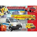 neuveden: Záchranářská auta - Jednoduché vystřihovánky