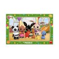 neuveden: Puzzle Bing ve školce 15 dílků deskové