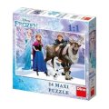 neuveden: Ledové království: Elsa a přátelé - Maxi puzzle 24 dílků