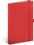 neuveden: Notes Červený, tečkovaný, 13 × 21 cm