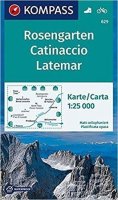 neuveden: Rosengarten/Catinaccio 629 NKOM 1:25T