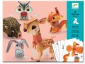 neuveden: Djeco Origami skládačka Lesní zvířátka