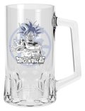 -: Dragon Ball Super Skleněný půllitr Goku Ultra Instinct 500 ml