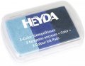 neuveden: HEYDA Razítkovací polštářek - 3 odstíny modré