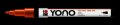 neuveden: Marabu YONO akrylový popisovač 0,5-1,5 mm - oranžový