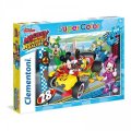 neuveden: Puzzle Supercolor Mickey závodník/104 dí