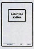 neuveden: Žákovská knížka