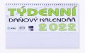 neuveden: Kalendář 2022 Daňový - stolní, týdenní