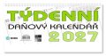 : Stolní daňový kalendář 2027