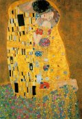 neuveden: Puzzle Klimt: Polibek 1000 dílků (Metalické)