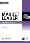 Rogers John: Market Leader 3rd Edition Advanced Practice File w/ CD Pack