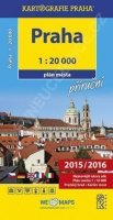 neuveden: Praha - 1:20 000 plán města příruční