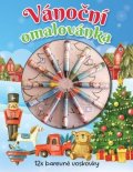 neuveden: Vánoční omalovánka - 12x barevné voskovky