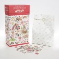 neuveden: Wrendale Designs Puzzle Country Set - Vánoční 1000 dílků