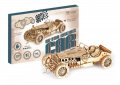 neuveden: NiXiM Dřevěné 3D puzzle - Retro závodní auto