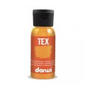 neuveden: DARWI TEX barva na textil - Neónově oranžová 50 ml