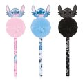 neuveden: Gumovatelné pero POM - POM, Stitch Fluffy, modrá náplň, mix barev