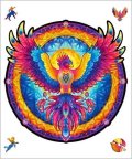 : Dřevěné puzzle - Vesmírný Fénix