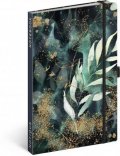 neuveden: Notes - Eukalyptus, linkovaný, 13 × 21 cm