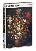 neuveden: Piatnik Puzzle Brueghel - Květiny v dřevěné váze 1000 dílků