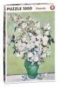 : Puzzle Van Gogh: Váza s bílými růžemi 1000 dílků
