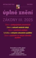 neuveden: Aktualizace III/6 2025 Zákon o pedagogických pracovnících