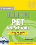 Hashemi Louise: Objective PET For Schools: Practice Test Booklet with Answers with Audio CD