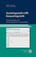 Hansen Björn: Soziolinguistik trifft Korpuslinguistik