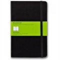 neuveden: Zápisník Moleskine - tvrdé desky, L, čistý - černý