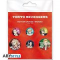 neuveden: Tokyo Revengers Sada odznaků Toman Gang