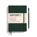 neuveden: Leuchtturm1917 Zápisník Forest Green Medium A5 linkovaný