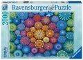 neuveden: Ravensburger Puzzle - Duhové mandaly 2000 dílků