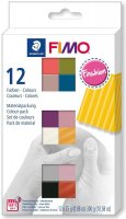 neuveden: FIMO Soft sada 12 barev x 25 g - fashion