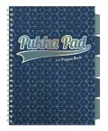 neuveden: Pukka Pad Projektový blok Glee A4, papír 80g, 100 listů, tmavě modrý
