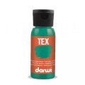neuveden: DARWI TEX barva na textil - Tmavě zelená 50 ml
