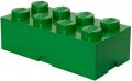 neuveden: Úložný box LEGO 8 - tmavě zelený
