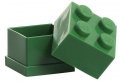 neuveden: Úložný box LEGO Mini 4 - tmavě zelený