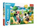 neuveden: Trefl Puzzle Mickey Mouse Mezi přáteli - Mickey Mouse with friends / 24 díl