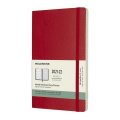neuveden: Moleskine Zápisník plánovací 2021-2022 červený L, měkký