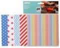 neuveden: APLI origami papír 15 x 15 cm - mix barevných vzorů 50 ks