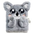 neuveden: Diář se zámkem Fluffy - Koala, 80 listů, 80g, linkovaný