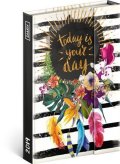 neuveden: Diář 2019 - Your day - týdenní magnetický, 10,5 x 15,8 cm