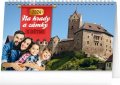neuveden: Kalendář 2024 stolní: S dětmi na hrady a zámky, 23,1 × 14,5 cm