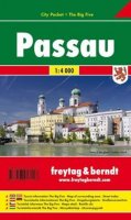 neuveden: PL 128 CP Passau 1:4 000 / kapesní plán města
