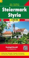 neuveden: OE 4 Štýrsko 1:200 000 / automapa